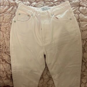 Zara Women's Light Pink Jeans